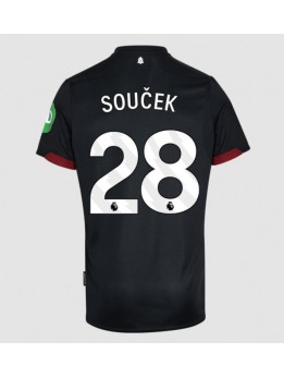 West Ham United Tomas Soucek #28 Gostujuci Dres 2024-25 Kratak Rukavima